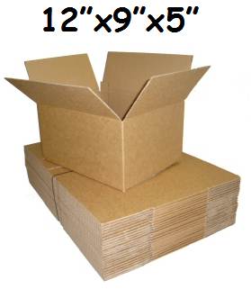 12"x9"x5" Single Wall Boxes